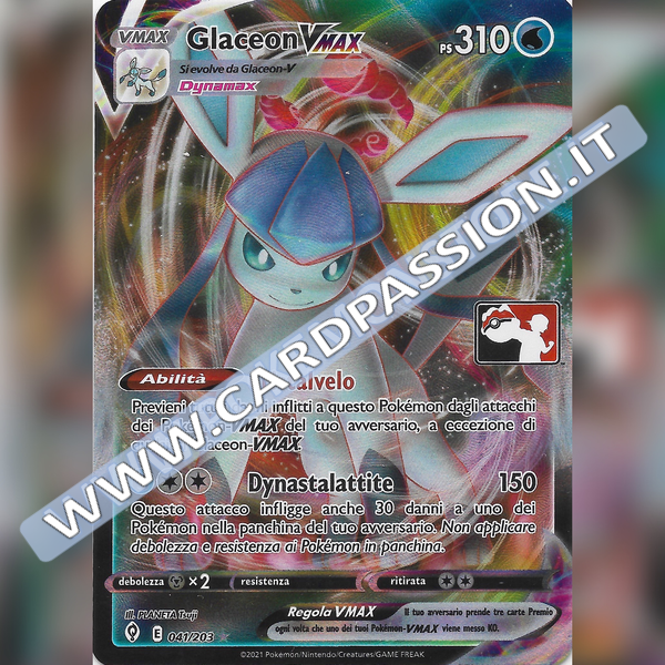 041/203 Glaceon VMax | Play! Pokemon - Prima Serie