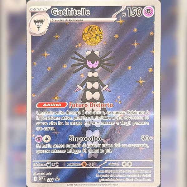 SVP211 Gothitelle Illustrazione Rara | Black Star Promo (IT)