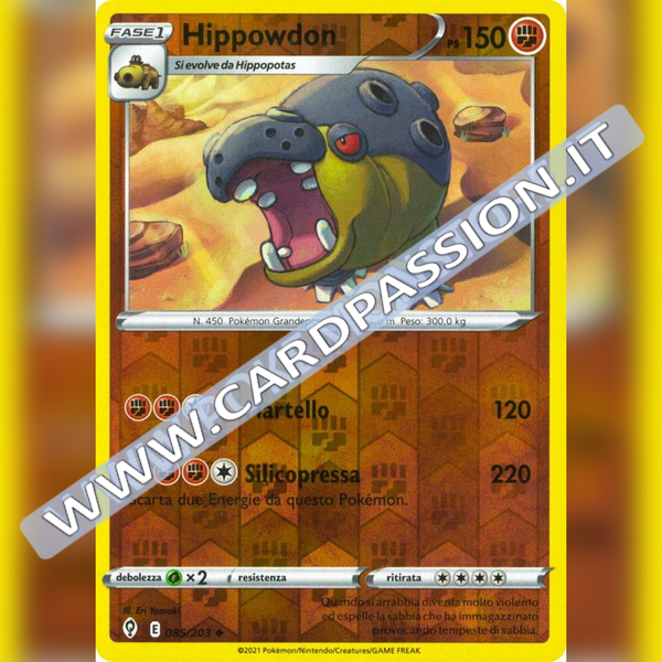 085/203 Hippowdon Reverse | Evoluzioni Eteree - Card Passion