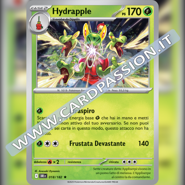 018/182 Hydrapple Holo | Rivali Predestinati