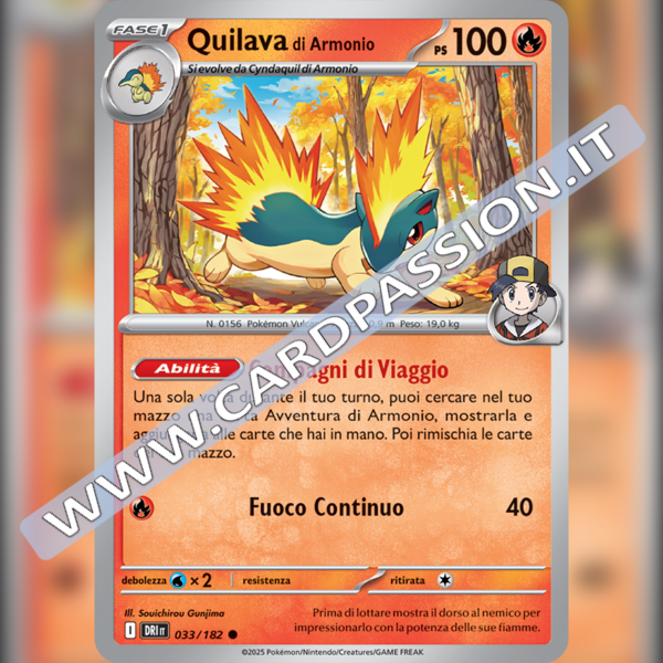 033/182 Quilava di Armonio | Rivali Predestinati