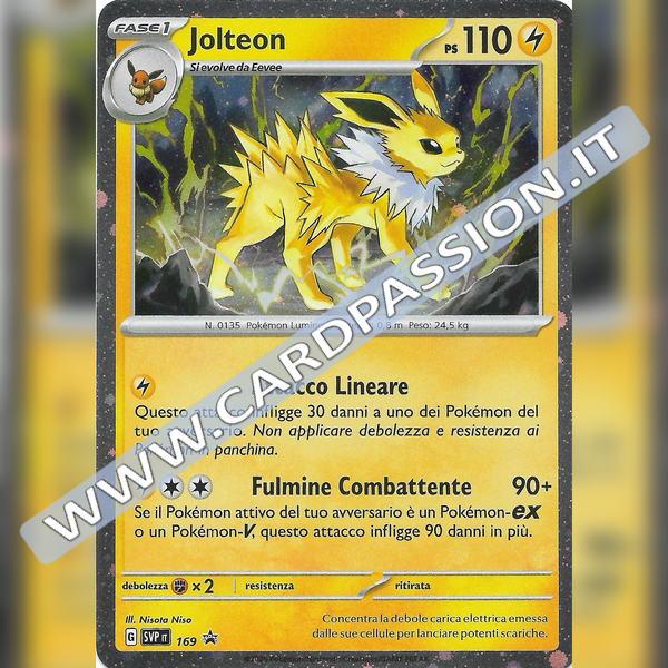 SVP169 Jolteon Holo | Black Star Promo