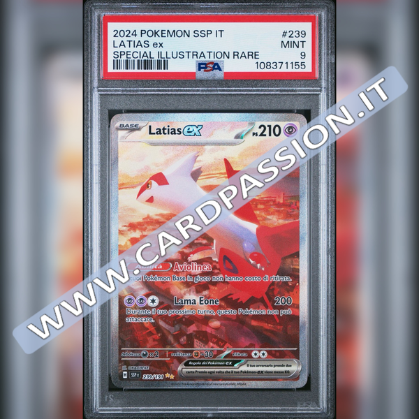 239/191 Latias ex Alternative Art | Scintille Folgoranti - PSA 9