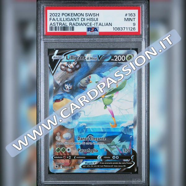 163/189 Lilligant di Hisui V Alternative Art | Lucentezza Siderale - PSA 9