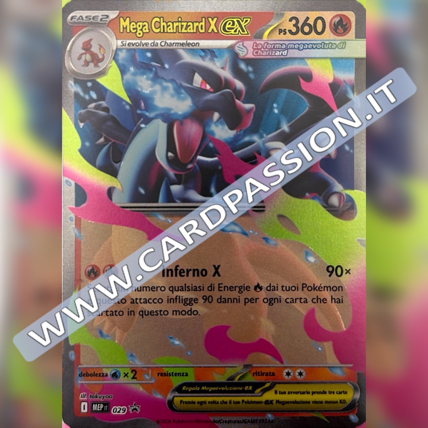 MEP029 Mega Charizard X ex | Black Star Promo