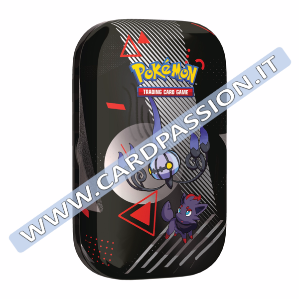 ★ Mini Tin Luce Nera e Fuoco Bianco | Chandelure e Zorua (IT)