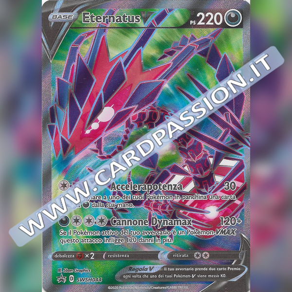 SWSH044 Eternatus V (Full Art) | Black Star Promo