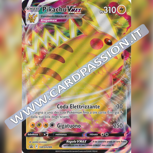 SWSH286 Pikachu VMax | Black Star Promo