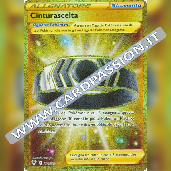 211/189 Cinturascelta Gold | Lucentezza Siderale - Card Passion