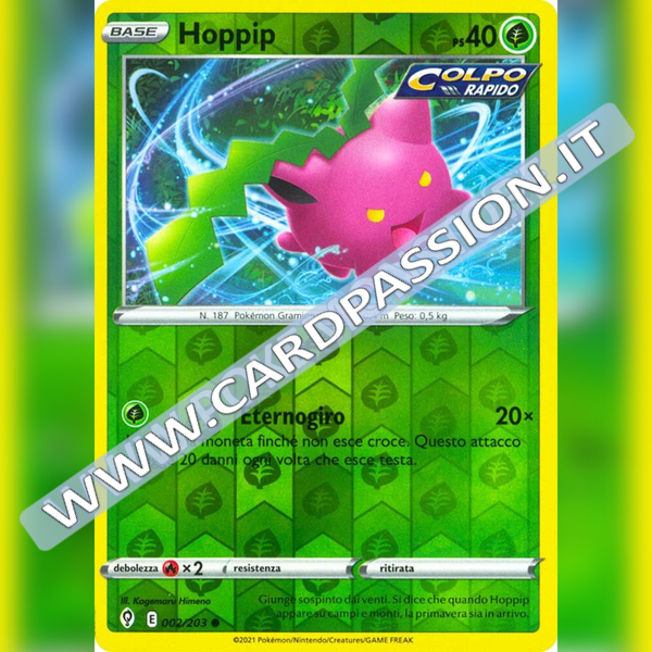 002/203 Hoppip Reverse | Evoluzioni Eteree - Card Passion