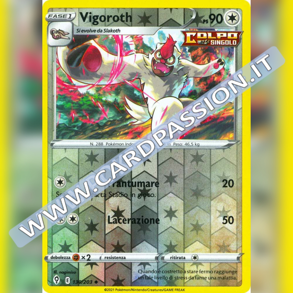 130/203 Vigoroth Reverse | Evoluzioni Eteree - Card Passion