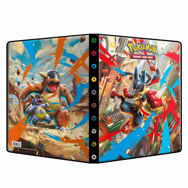 ★ Album Pokémon M1 Mega Lucario e Mega Kangaskhan | 9 tasche - 14 pagine