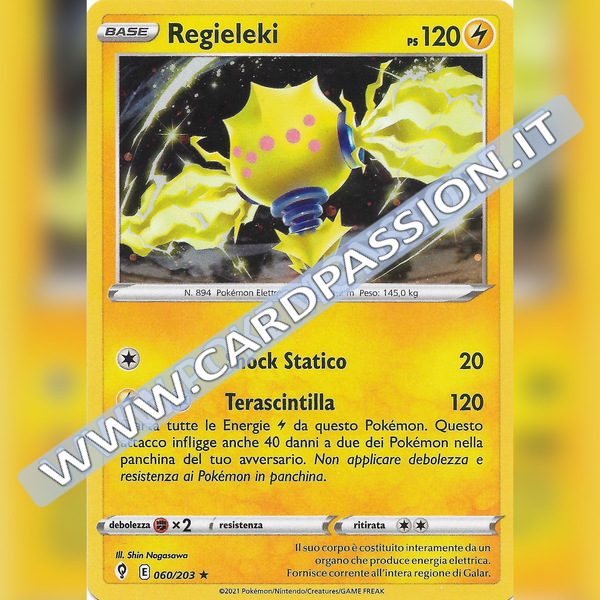 060/203 Regieleki Cosmo Holo | Evoluzioni Eteree