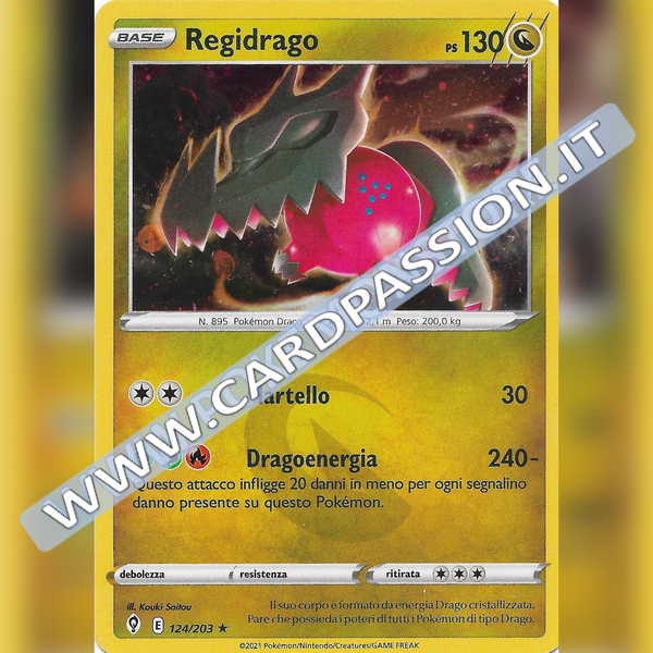 124/203 Regidrago Cosmo Holo | Evoluzioni Eteree