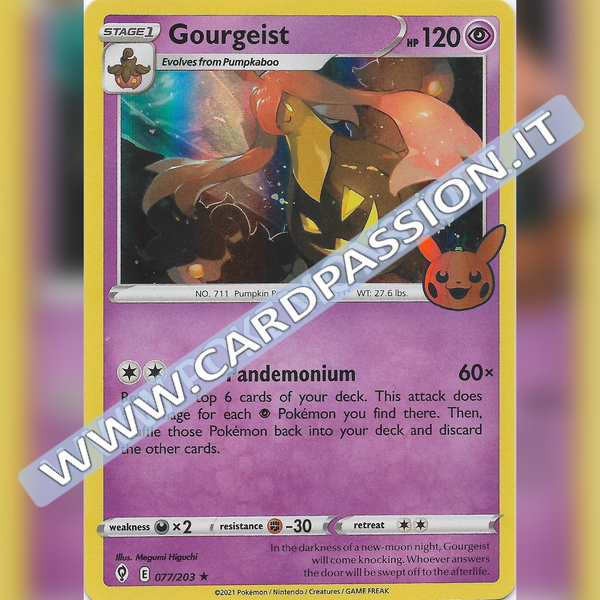 077/203 Gourgeist Holo | Trick or Trade