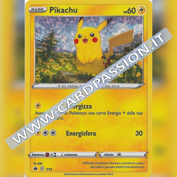 07/15 Pikachu Holo | Lotta Express McDonald's 2022
