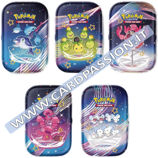 ★ Mini Tin da Collezione Destino di Paldea | Set da 5 Artwork (IT)
