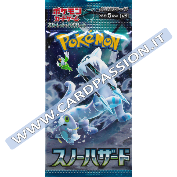 ★ Snow Hazard (sv2P) | pacchetto da 5 carte (JAP)