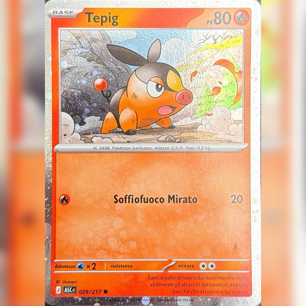 029/217 Tepig Cosmo Holo | Promo (IT)