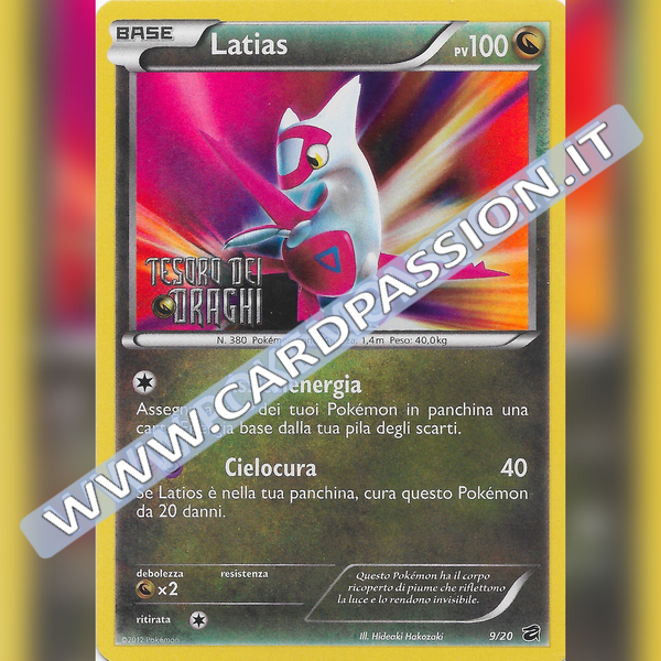 09/20 Latias Holo Stamped (Mint) | Tesoro dei Draghi