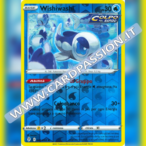 046/203 Wishiwashi Reverse | Evoluzioni Eteree - Card Passion