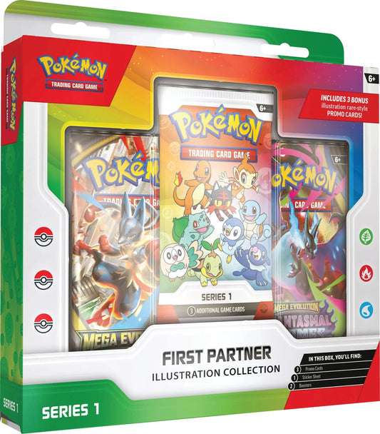 In uscita le First Partner Illustration Collection Pokémon