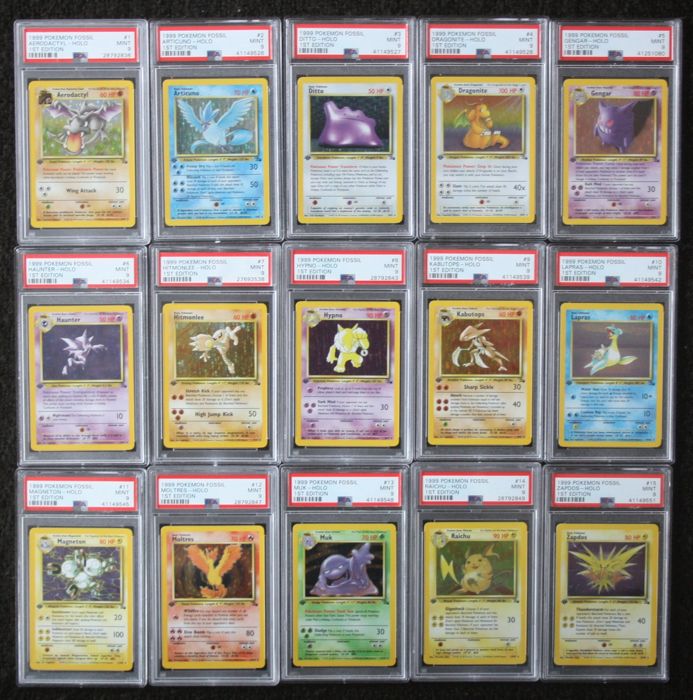 Set Fossil Pokémon Completo: storia e valore dell’espansione