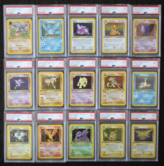 Set Fossil Pokémon Completo: storia e valore dell’espansione