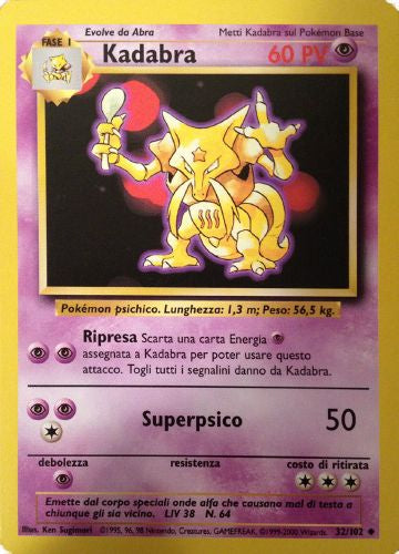 Kadabra ritorna nel GCC Pokémon dopo 21 anni