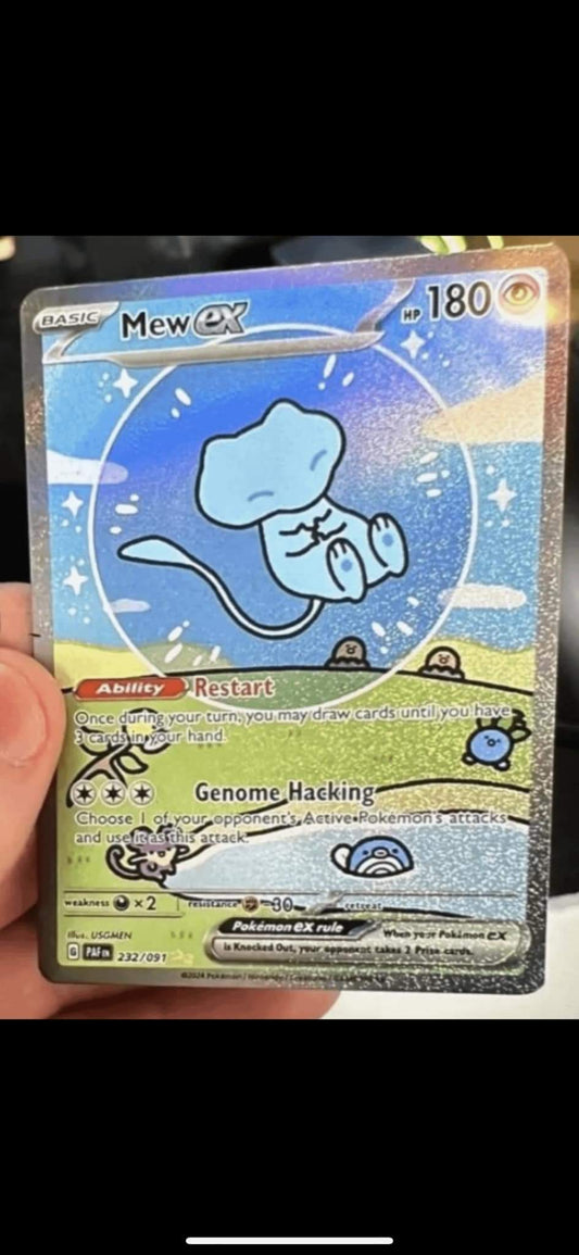232/091 Mew ex Alternative Art Shiny rivelato