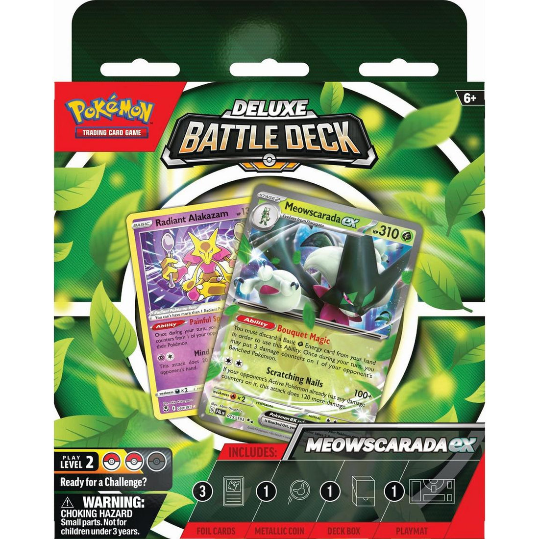 In uscita Mega Mazzi Lotte Pokémon con Meowscarada e Quaquaval