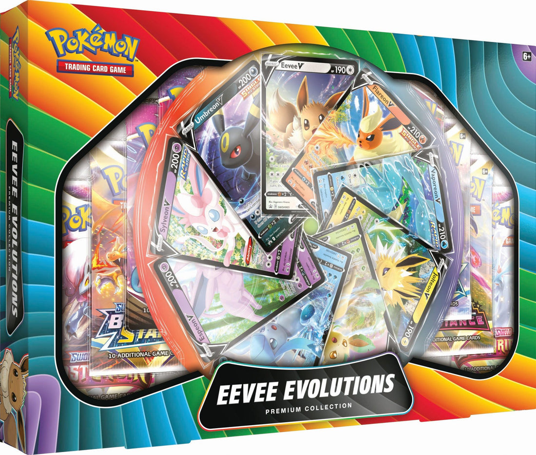 Rivelata la Collezione Evoluzioni di Eevee Premium da GameStop
