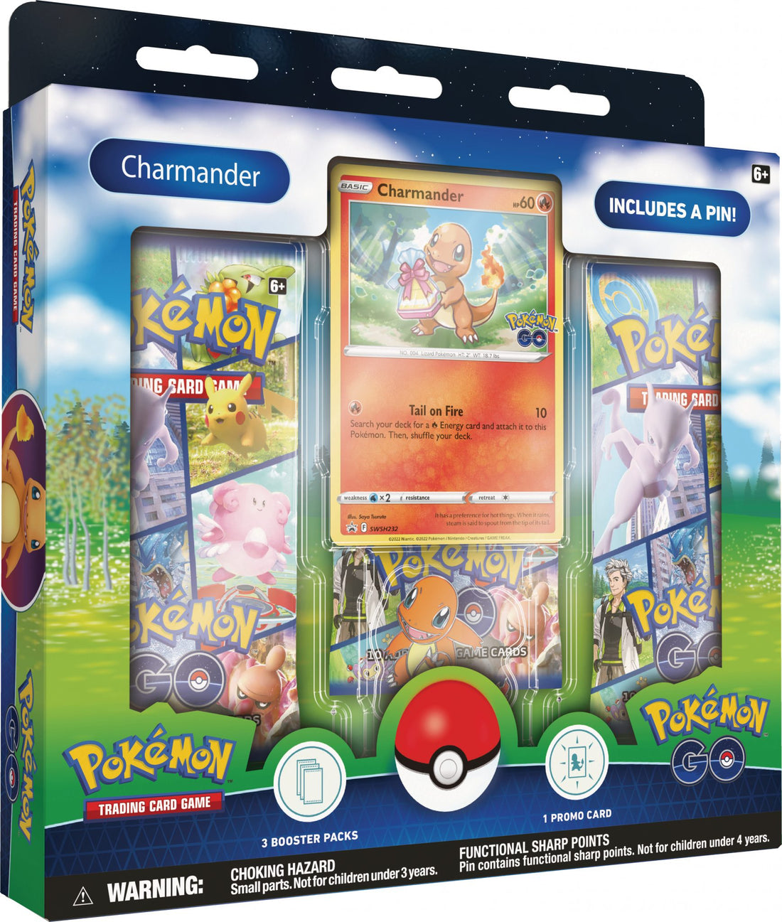 Pin Collection di Pokémon GO con Bulbasaur, Charmander e Squirtle!