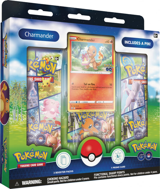 Pin Collection di Pokémon GO con Bulbasaur, Charmander e Squirtle!