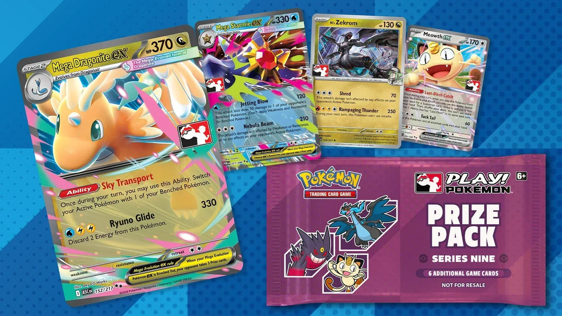 Buste Premio Play! Pokémon Serie 9 in uscita a luglio