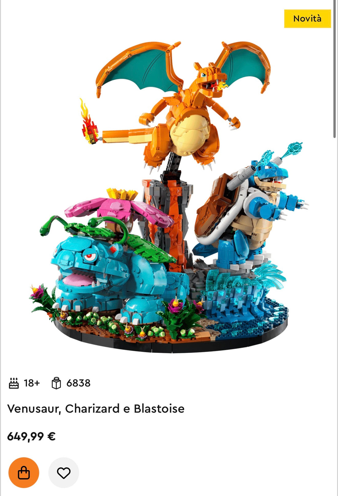 Nuovi Set LEGO Pokémon: date di uscita, prezzo e tutti i dettagli