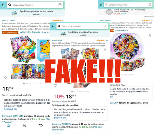 Come capire se una Carta Pokémon è falsa