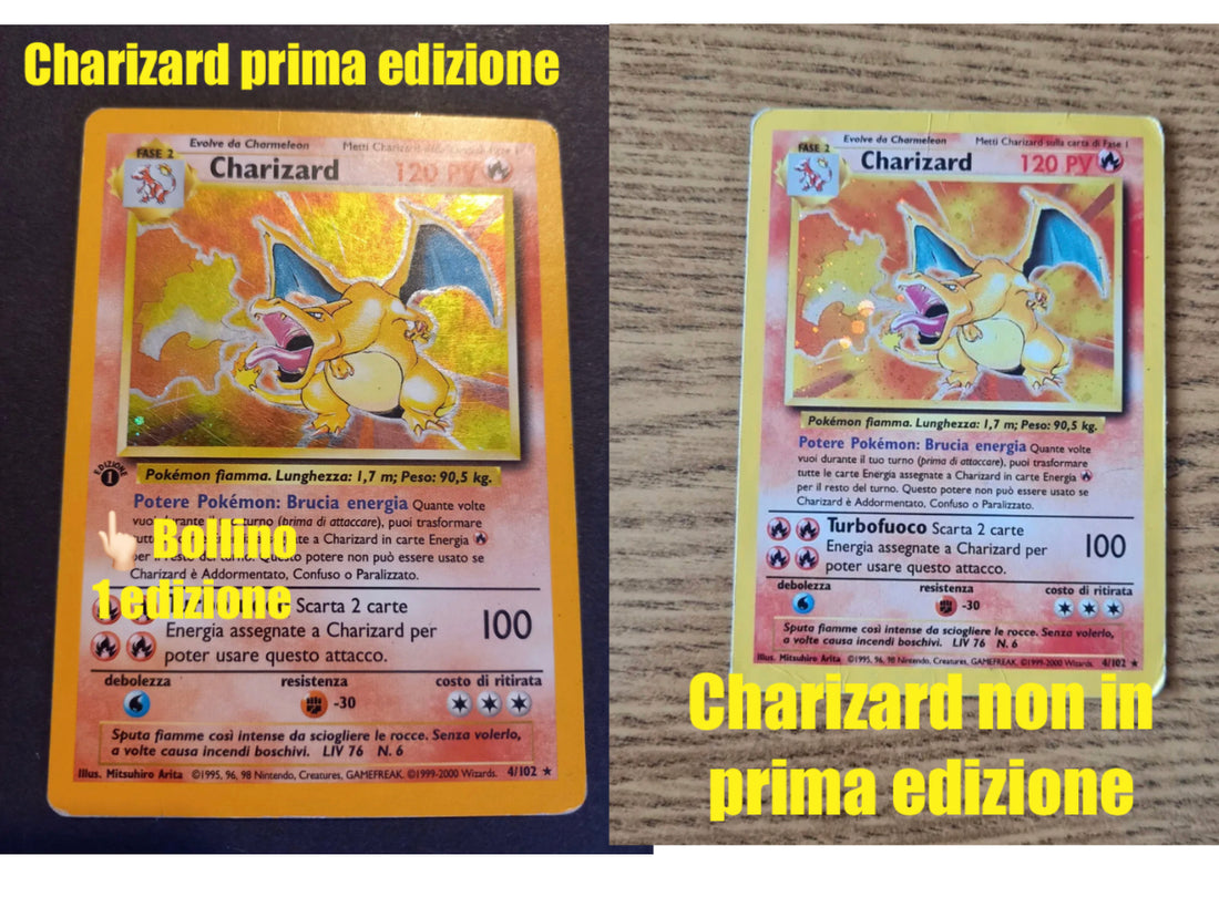 Valore Carte Pokémon in Prima Edizione