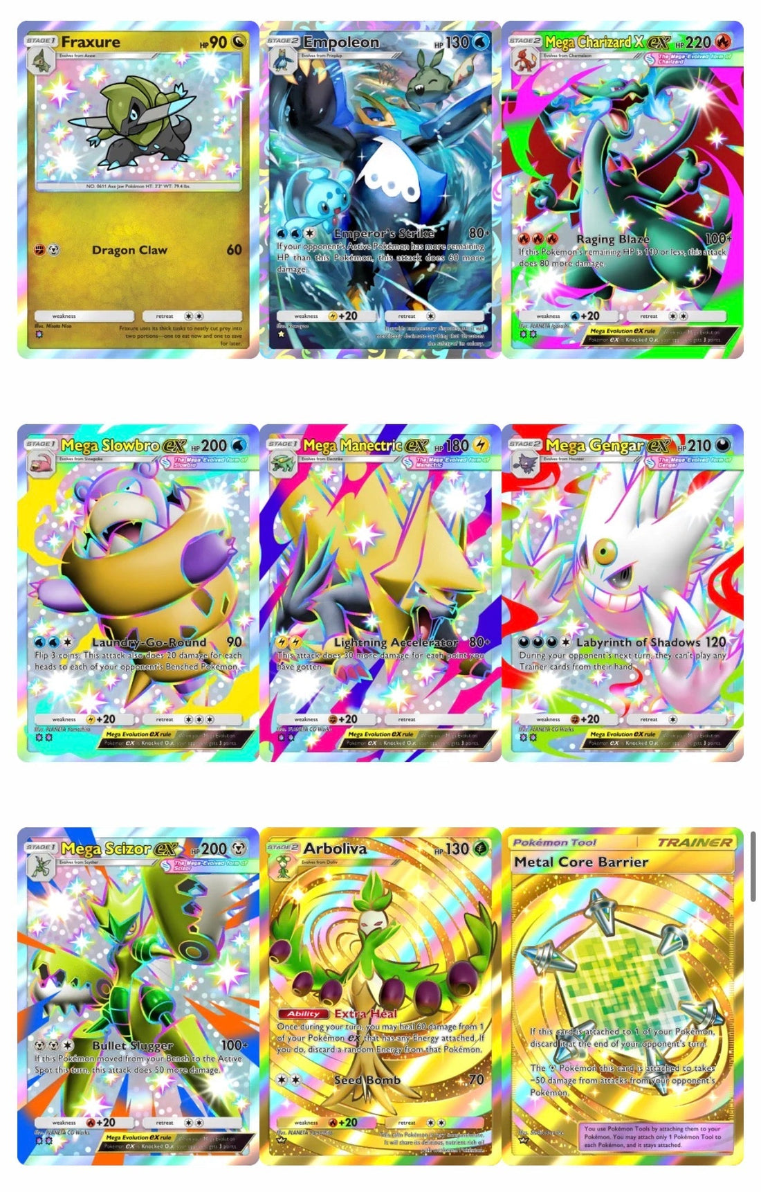 Lista Carte Completa Mega Splendore