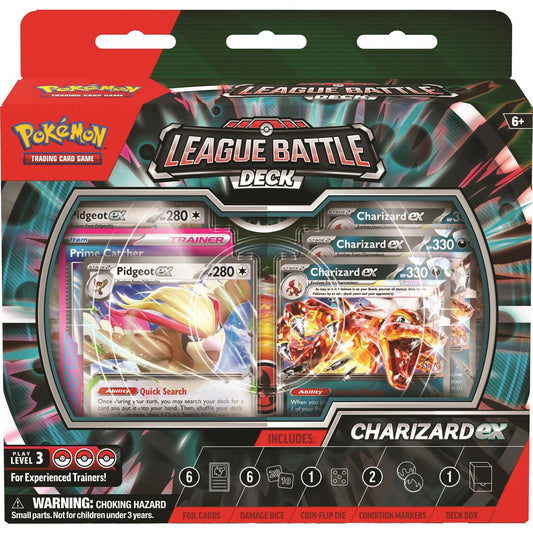 Mazzo Lotte di Lega Charizard ex in uscita a novembre
