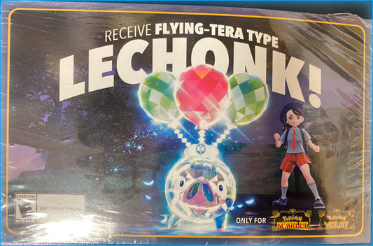 Lechonk Teracristal di tipo volante disponibile da Gamestop