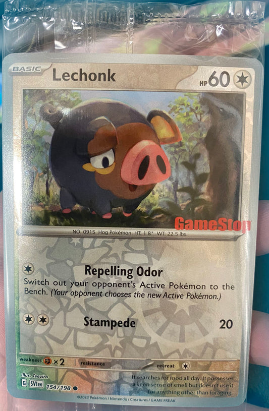 GameStop: in arrivo la Carta Promo di Lechonk il 31 marzo