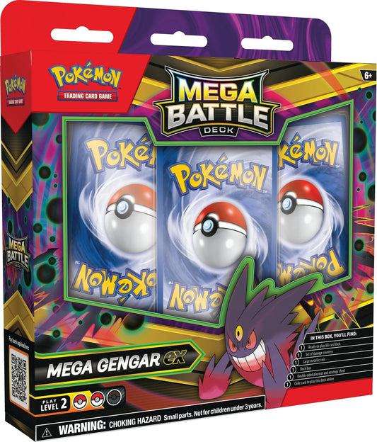 Mazzi Lotte Mega di Gengar e Diancie ex in uscita a ottobre