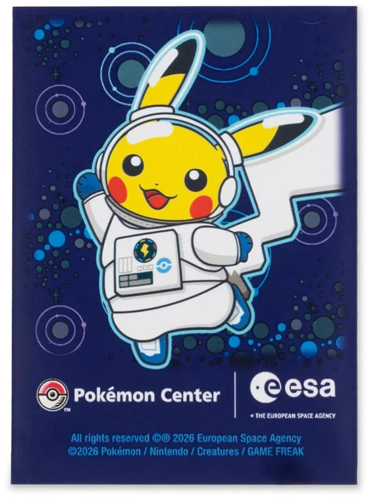 Pokémon x ESA: ufficiale la collaborazione che porta Pikachu nello spazio