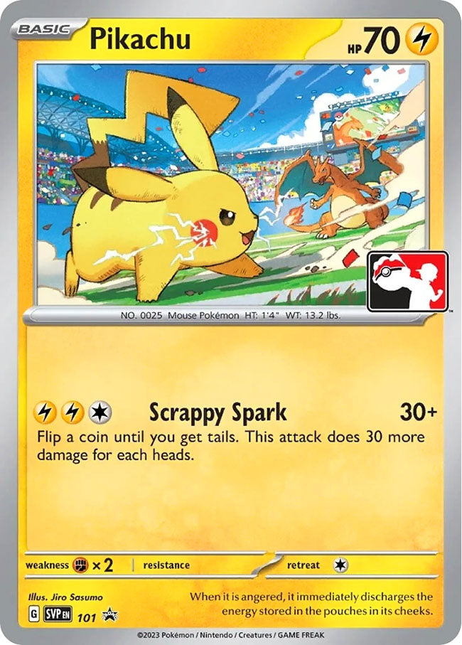 Pikachu SVP101 promo di lega annunciata