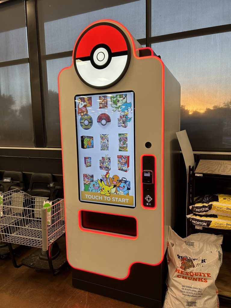 Distributori automatici Carte Pokémon: TPCi aumenta il numero
