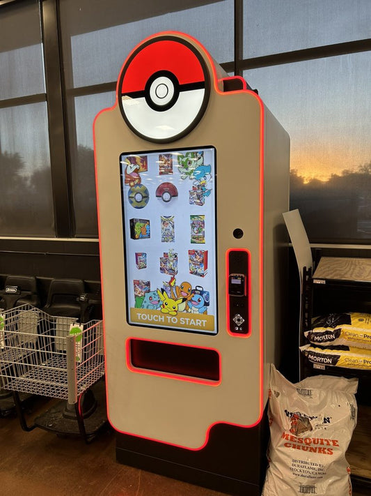 Distributori automatici Carte Pokémon: TPCi aumenta il numero