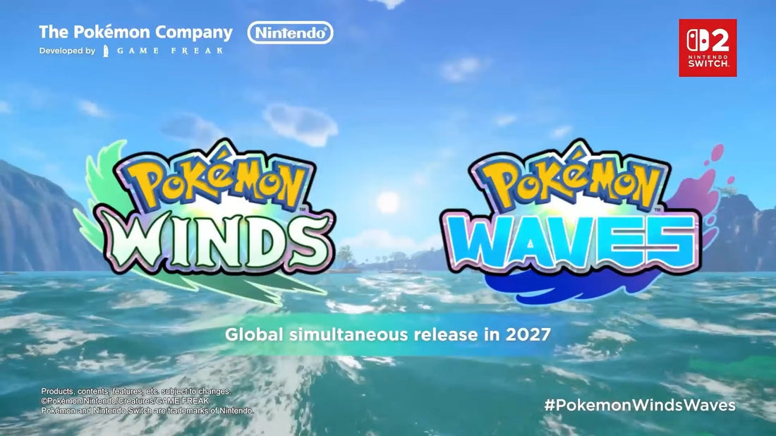 Pokémon Winds e Waves usciranno nel 2027: sarà la X gen