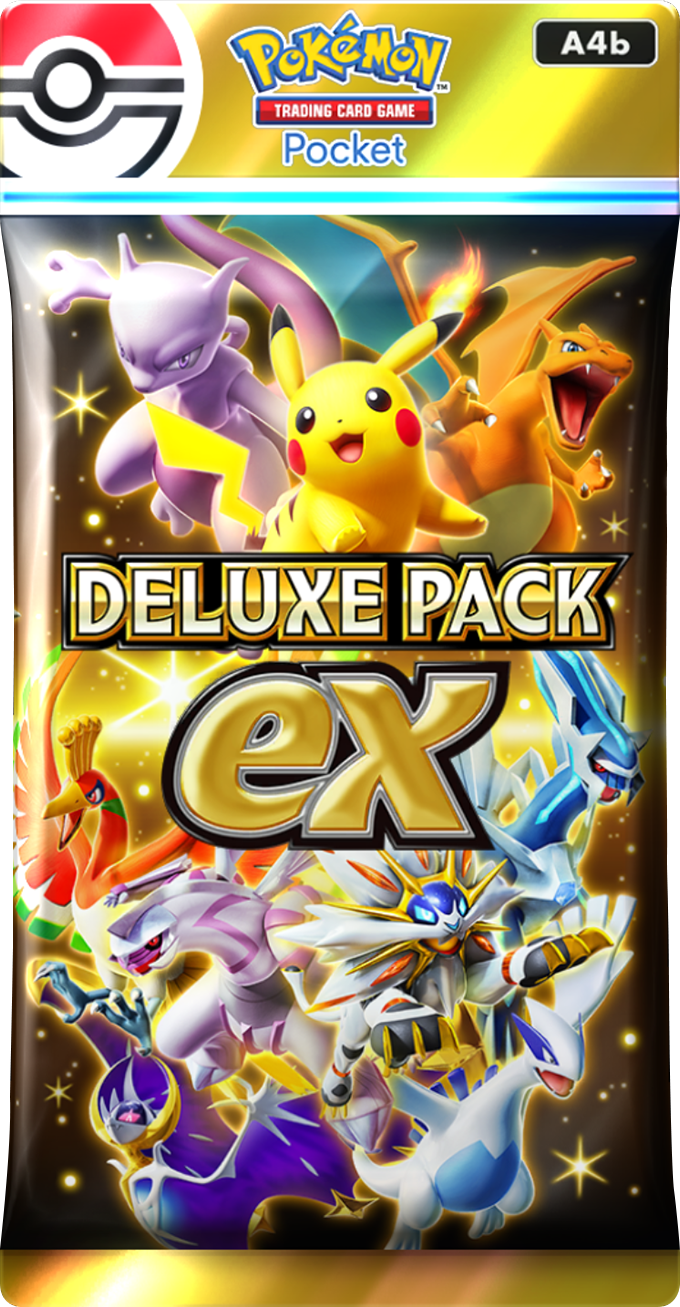 Busta Deluxe del GCC Pokémon Pocket: tutti i dettagli sul set