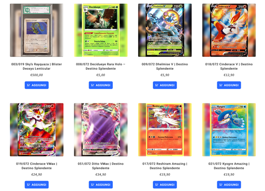 Cicciogamer89 Carte Pokémon? Se non trovi ciò che cerchi, acquistalo da noi!